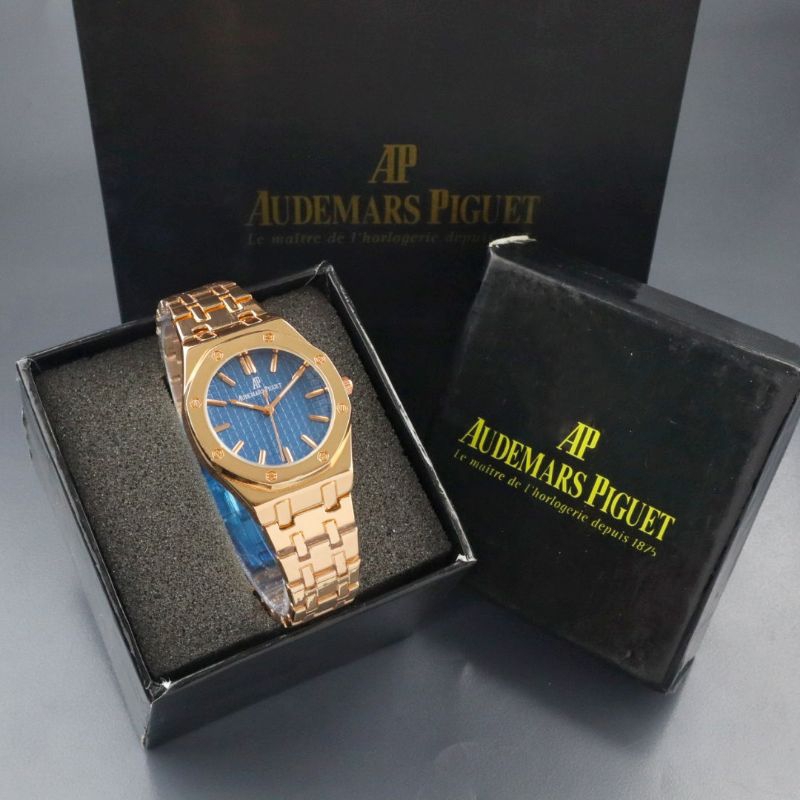 ( BISA COD ) ✅ Jam Tangan Wanita/Cewek AUDEMARS PIGUET Bahan Rantai || Diameter 3.3cm || FREE +BOX J