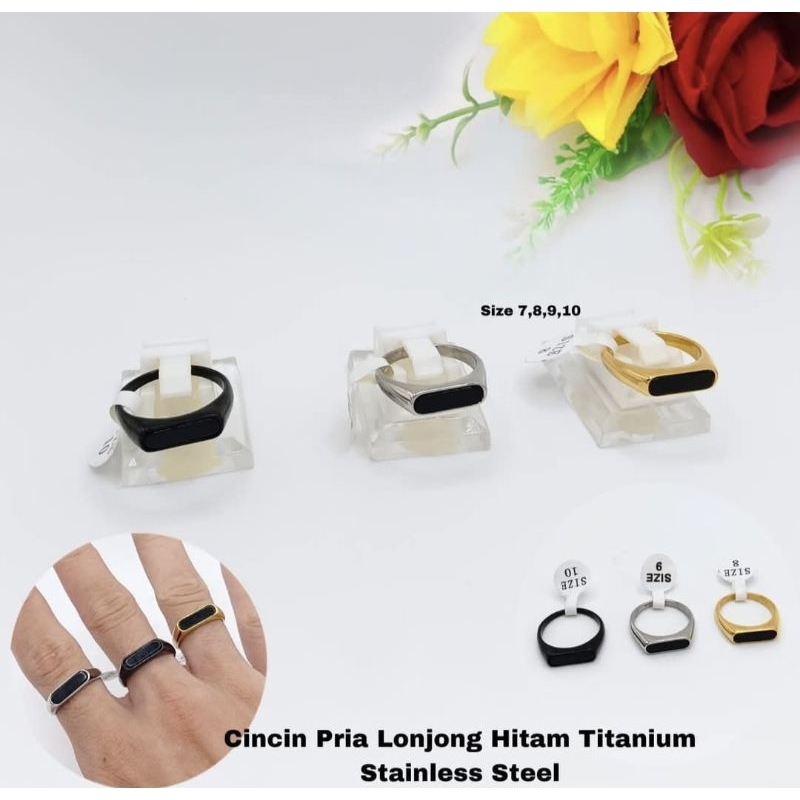 Cincin Pria Titanium Original - Tokoserbaada