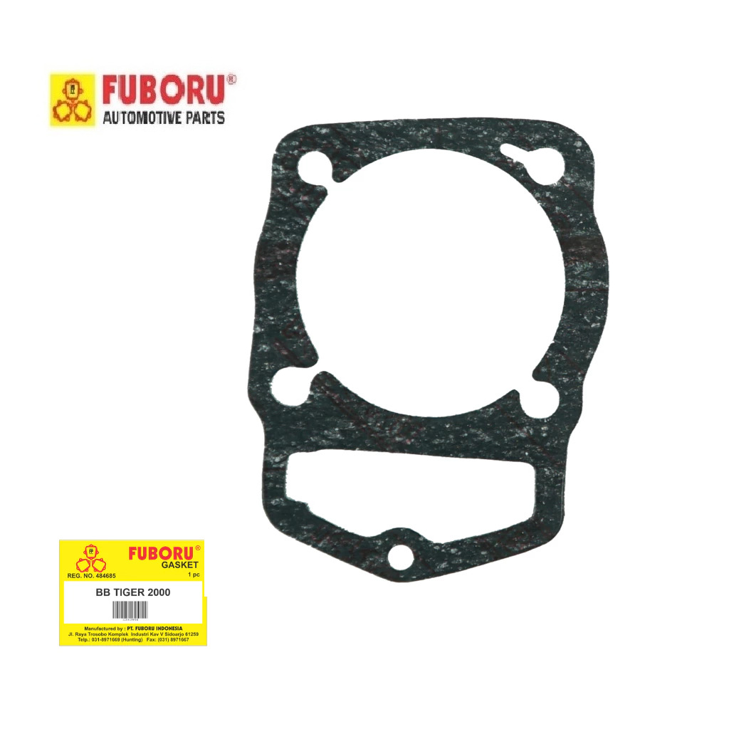 PAKING BLOK BORING HONDA TIGER 2000 GASKET FUBORU