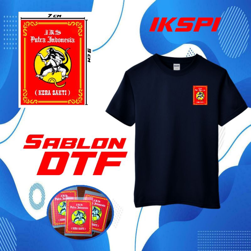 SABLON DTF BET LOGO IKSPI KERA SAKTI