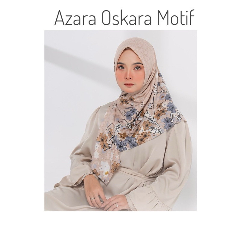 Hijab Segiempat Azara Lasercut Motif Pilih Warna