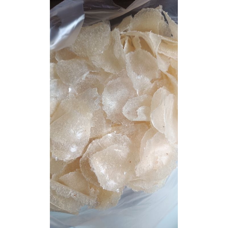 

Kerupuk / kicimpring / kecingpring / keripik kaca 500gr