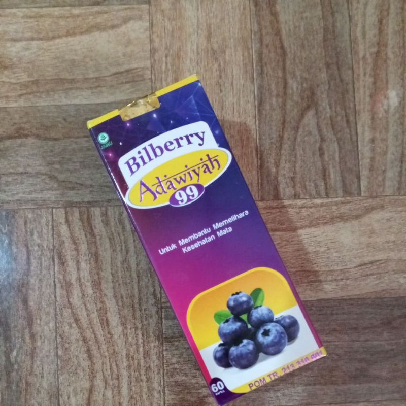 

Bilberry Adawiyah 99 herbal obat mata