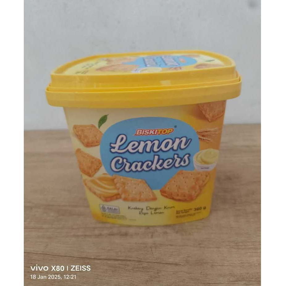 

Biskitop - Lemon Crackers - 360gr - Ember Plastik