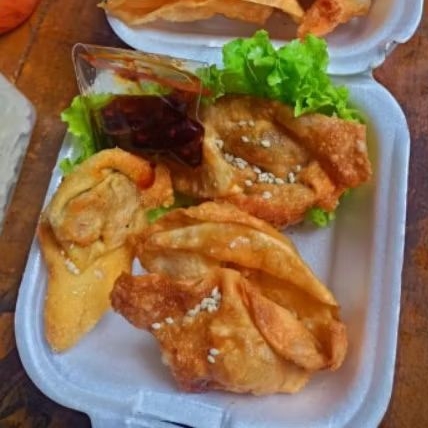 

Pangsit Goreng Chili Oil