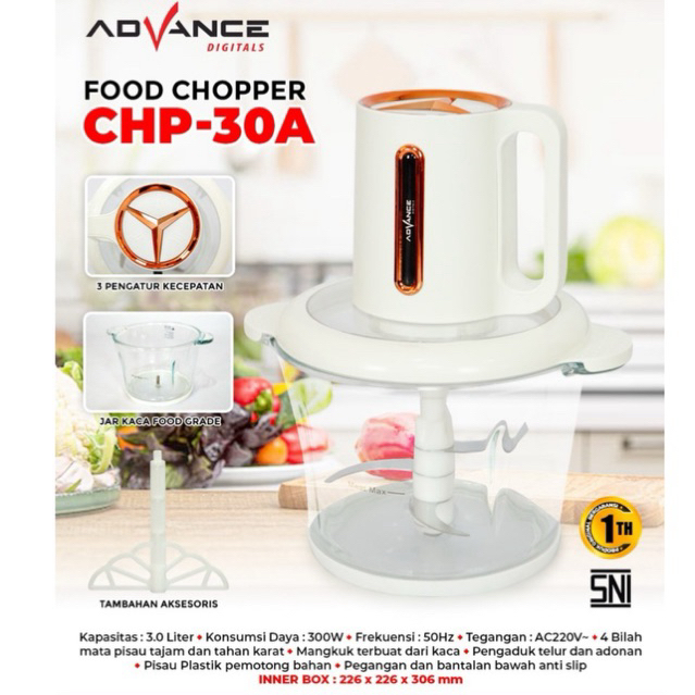 Advance Food Chopper CHP-30A