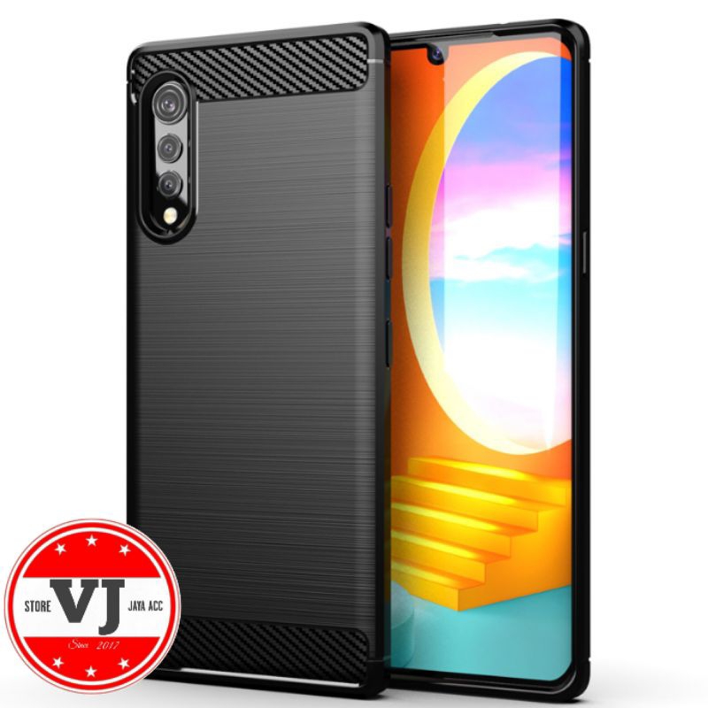 Softcase Carbon Fibre Silikon LG Velvet Case LG Velvet
