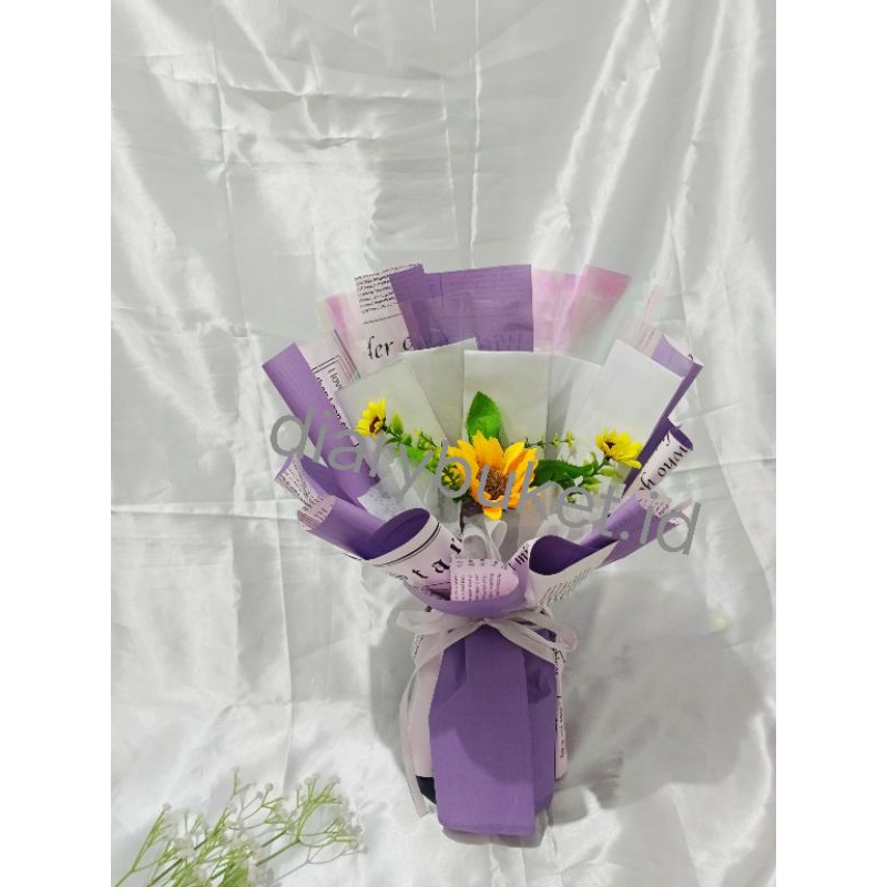 Read buket kosongan varian hiasan  bunga /kerangka buket /buket snack, kopi, uang,foto