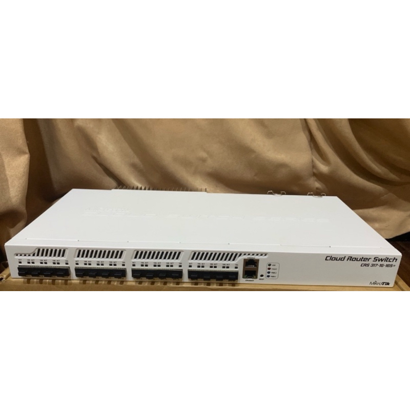 mikrotik crs317-1G-16S+ mikrotik bekas mikrotik seken mikrotik second mikrotik routerboad bekas mikr