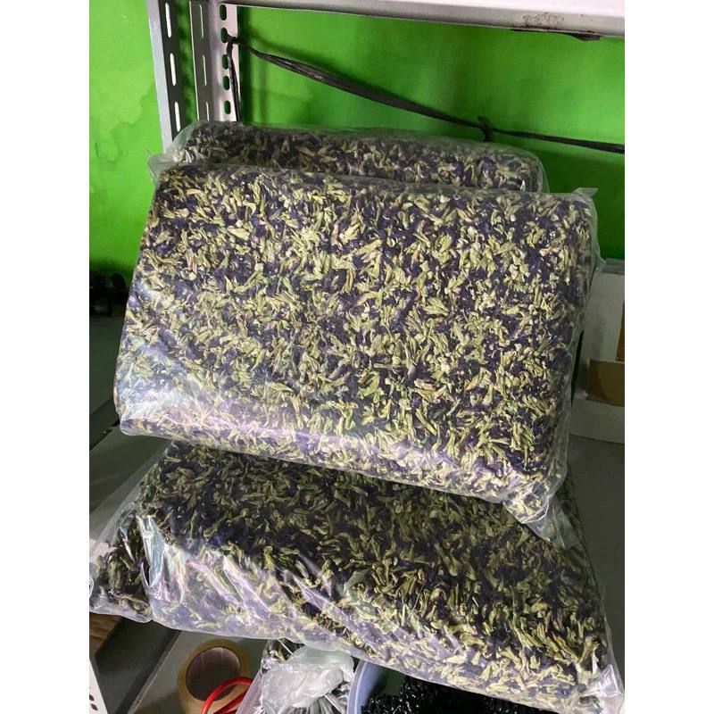 

Bunga Telang Premium Kering Teh Telang Biru Pewarna Makanan dan Minuman Biru Elektrik Teh Herbal Tise Telang Premium