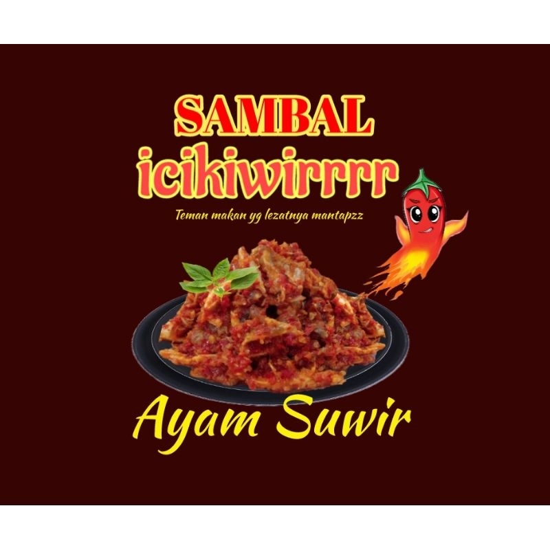 

Sambal icikiwirrrr ayam suwir