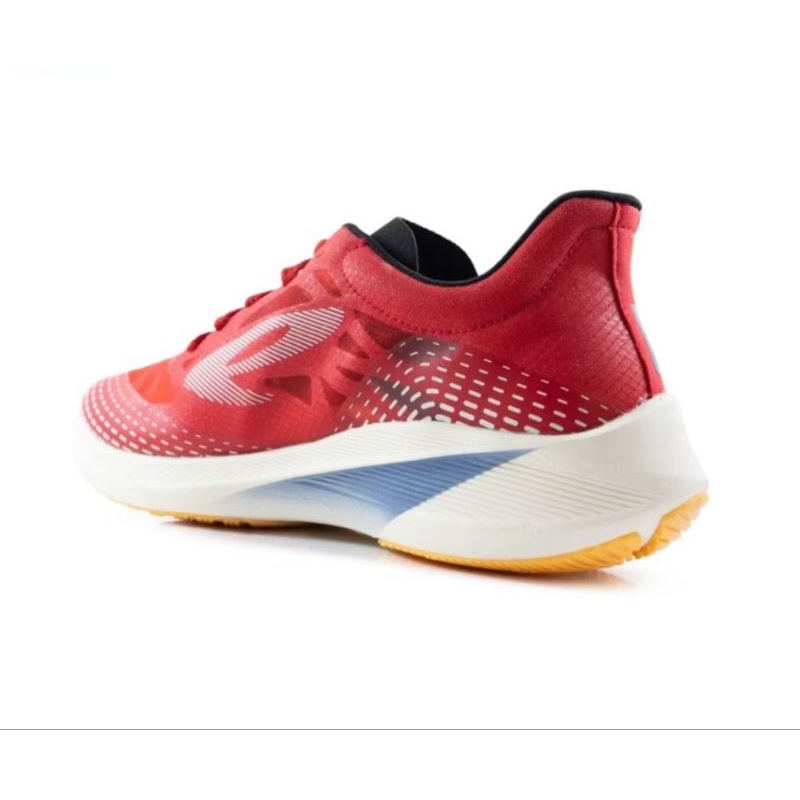 Sepatu Lari Second 910 Nineten Haze 1.5 Special Edition Merah Putih Gading