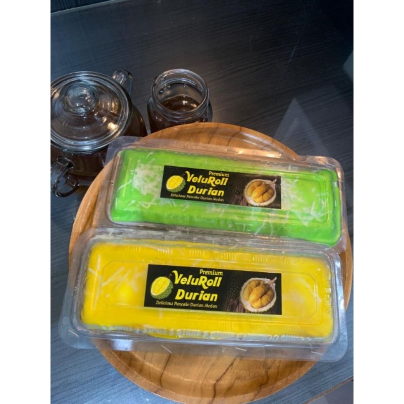 

Pancake Roll Durian Medan Premium