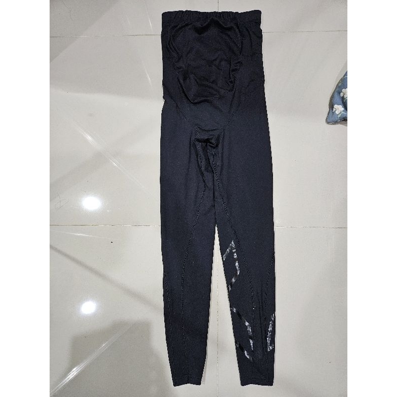 Maternity legging 2XU / legging hamil black print size S