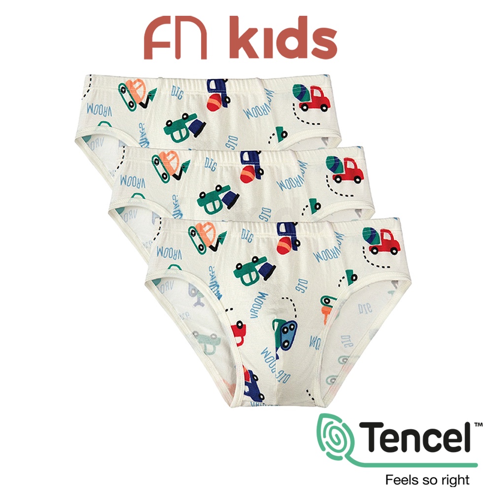 Top Produk FN Kids Celana Dalam Brief Anak LakiLaki Tencel 3 pcs FKC 3389