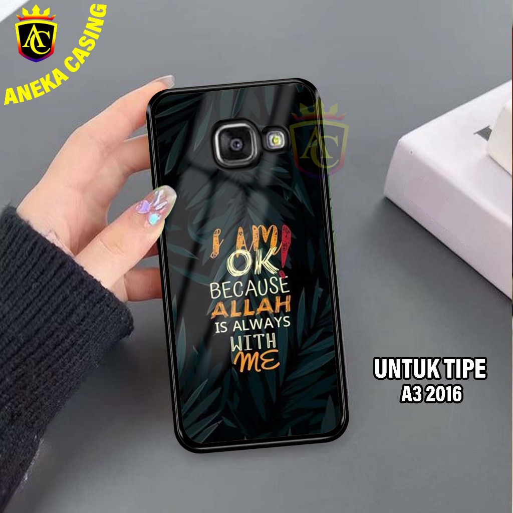 Naysila Naymila Case Samsung A3 2016- Hardcase Glossy Casing Hp Samsung A3 2016 [Motif - Quotes 1] -