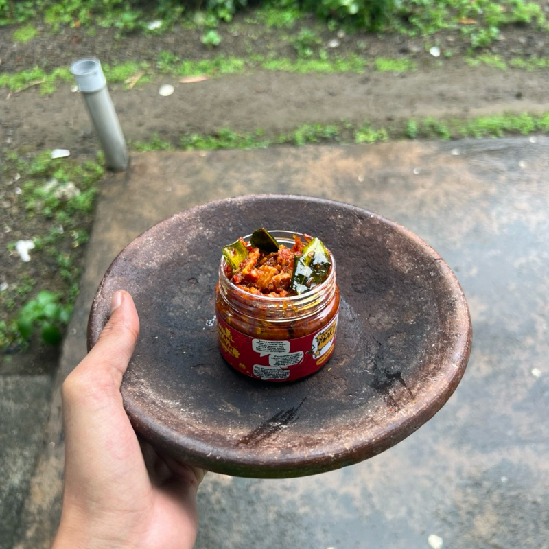 

sambel ayam suwiran (super pedas)