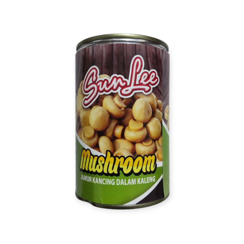 

Sun Lee Jamur Kancing 425g / Sun Lee Mushrooms / Moko