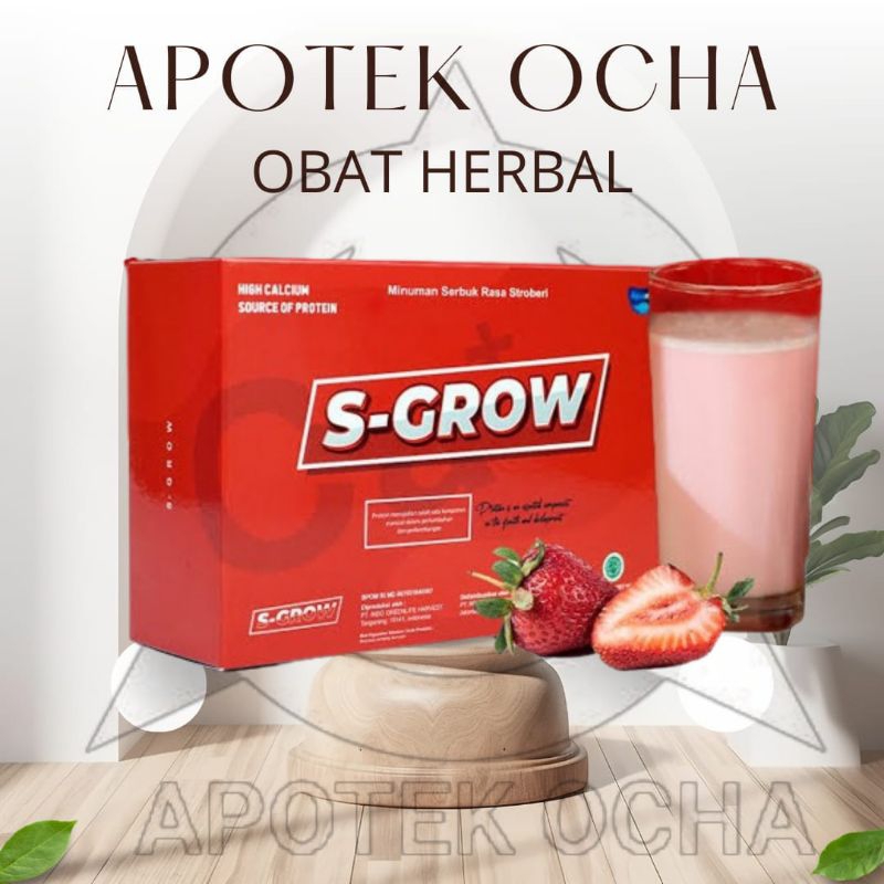 

S GROW ORIGINAL ASLI SUSU PENINGGI BADAN 100% ALAMI