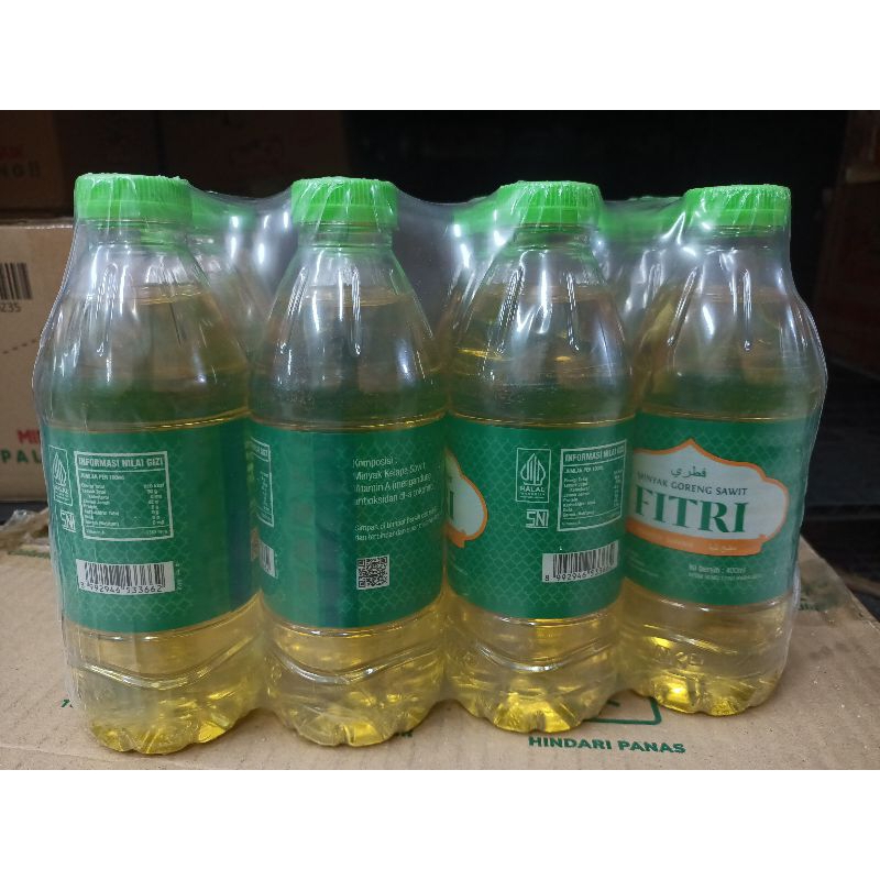 

minyak goreng fitri 400ML isi 12botol/minyak fitri 400ML