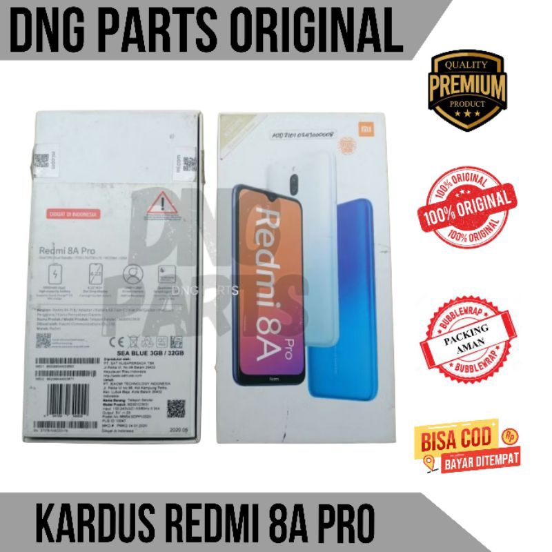 

DUS BOOK KARDUS BOX XIAOMI REDMI 8A PRO ORIGINAL COPOTAN