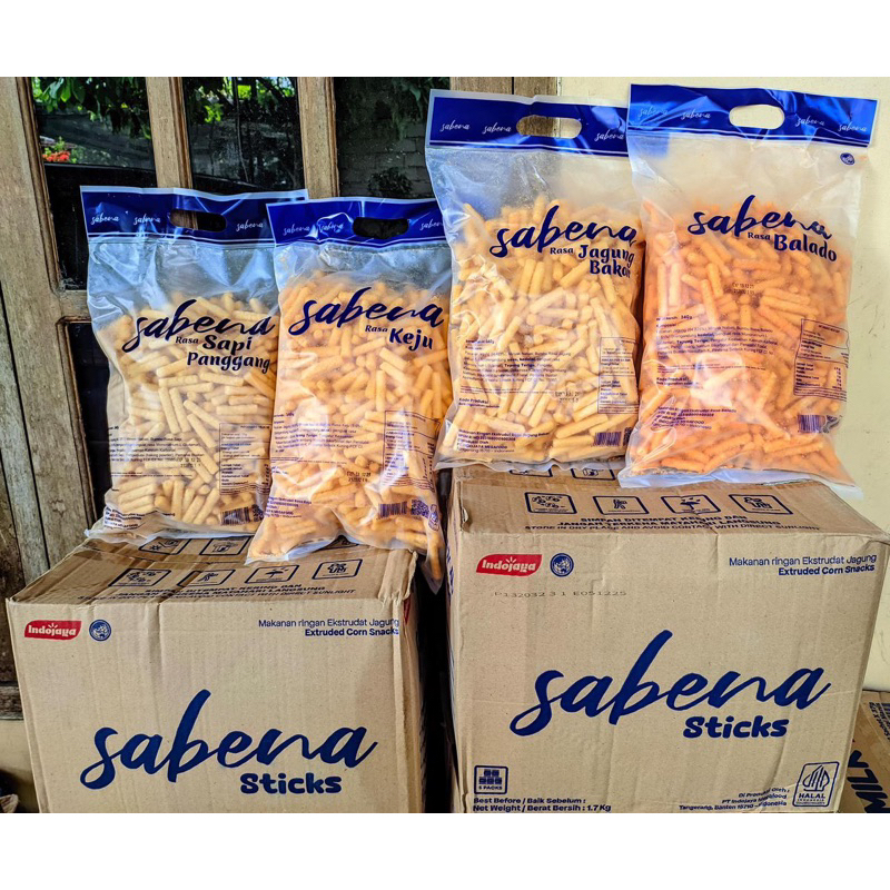 

sabena sticks balado jagung bakar 360gram