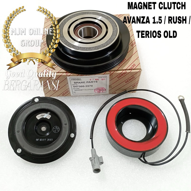 Magnet clutch puli kompresor ac avanza 1.5 rush terios lama