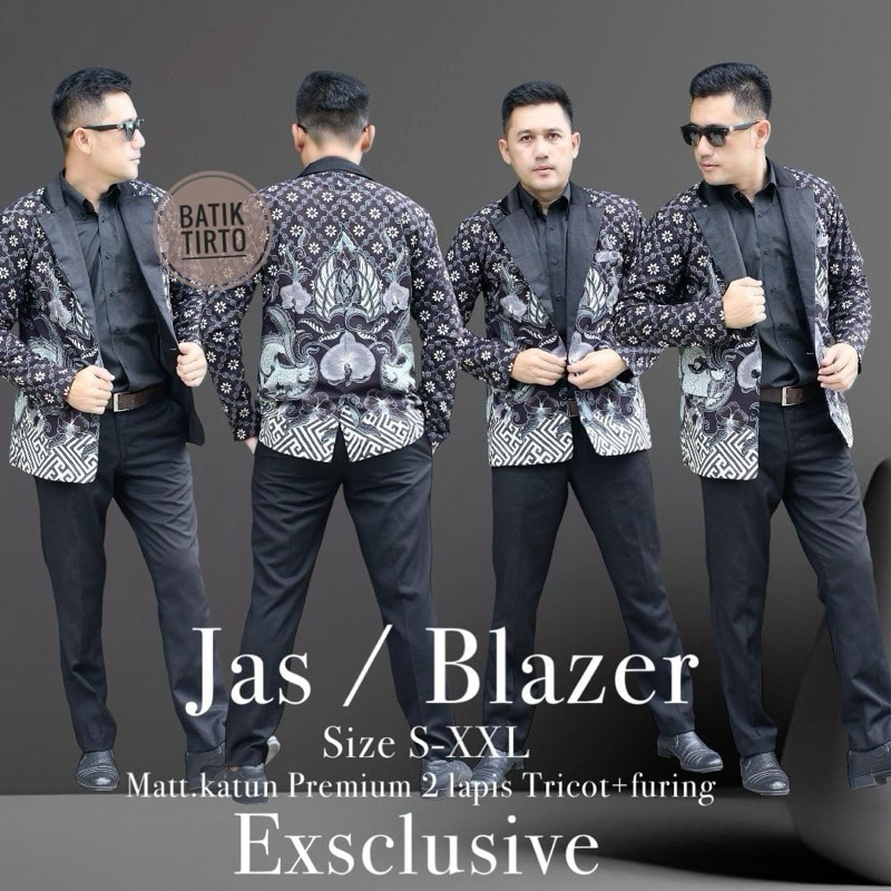 Pusat Bordir Tasikmalaya - Jas Batik Pria Batik Exclusive