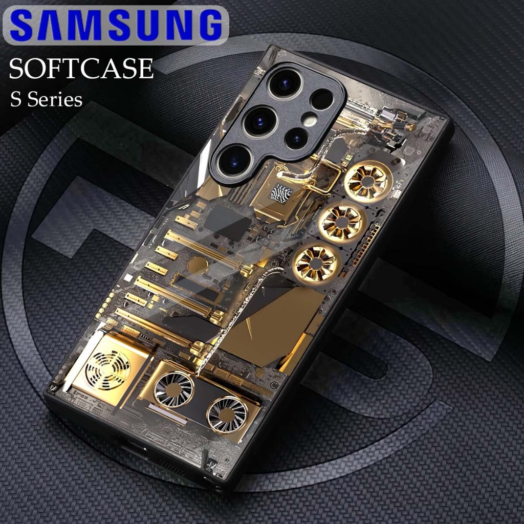 PS105 Softcase Kilau S21 | S22  | S23 | S24 | S25 Ultra Samsung Kesing Case Cover Silikon Kesing Glo
