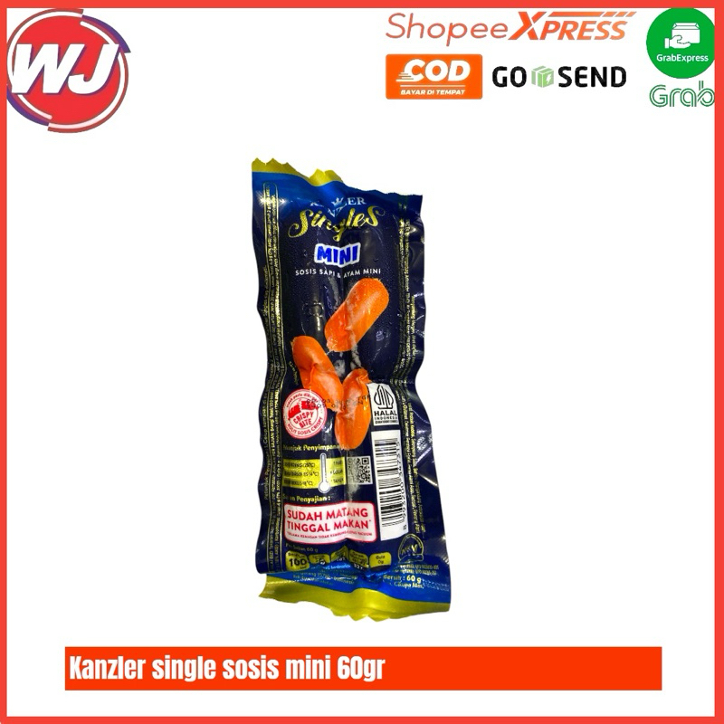 

KANZLER SINGLE SOSIS MINI 60GR