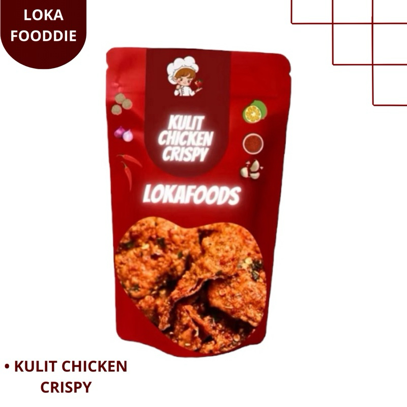 

Lokafooddie - Kulit Ayam Crispy 250gr kemasan box