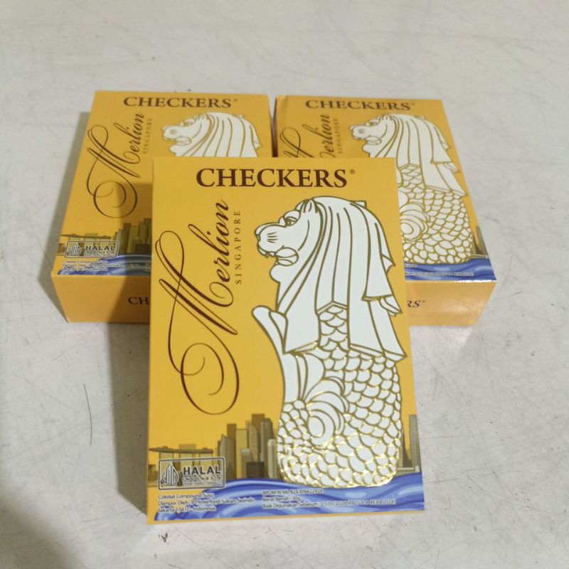 

Milk Coklat Singapore Checkers 30 Gram