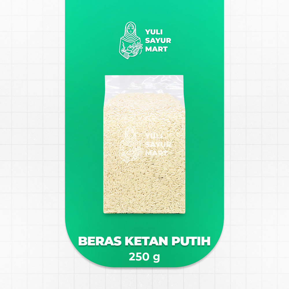 

Beras Ketan Putih 250g - Yuli Sayur Mart