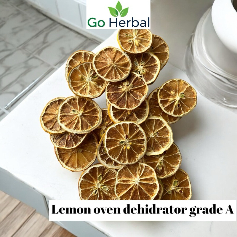 

1kg Lemon Kering Oven Dehidrator Grad A / Dried Lemon Slice Dehydrated