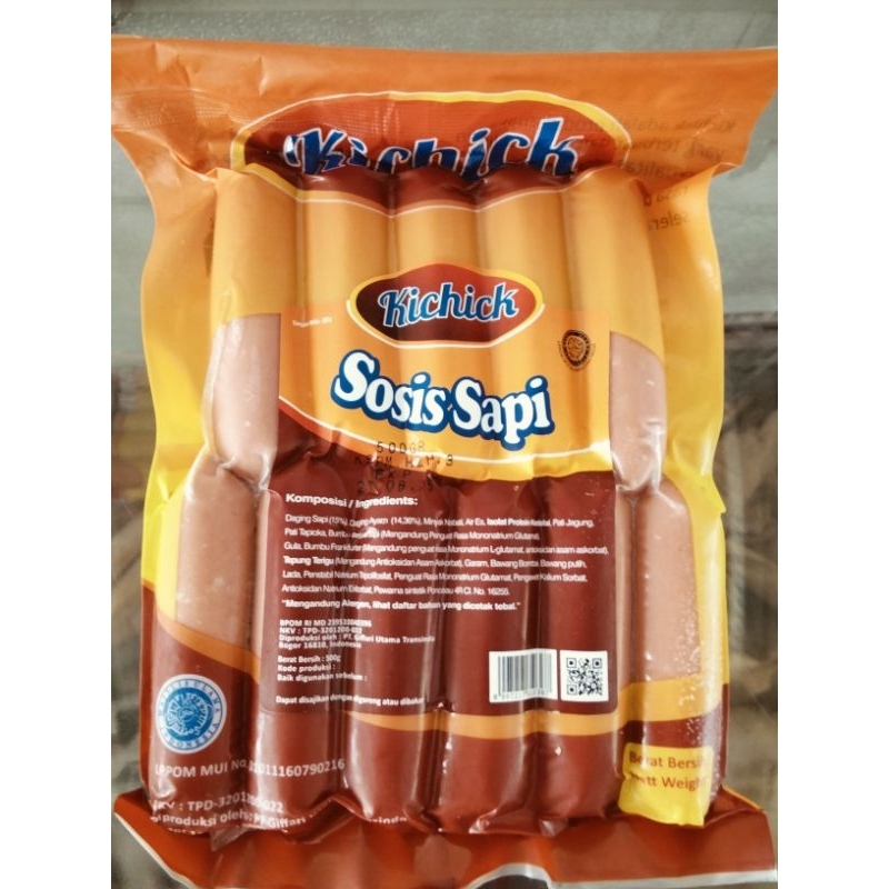 

Khicick Sosis Sapi 500g