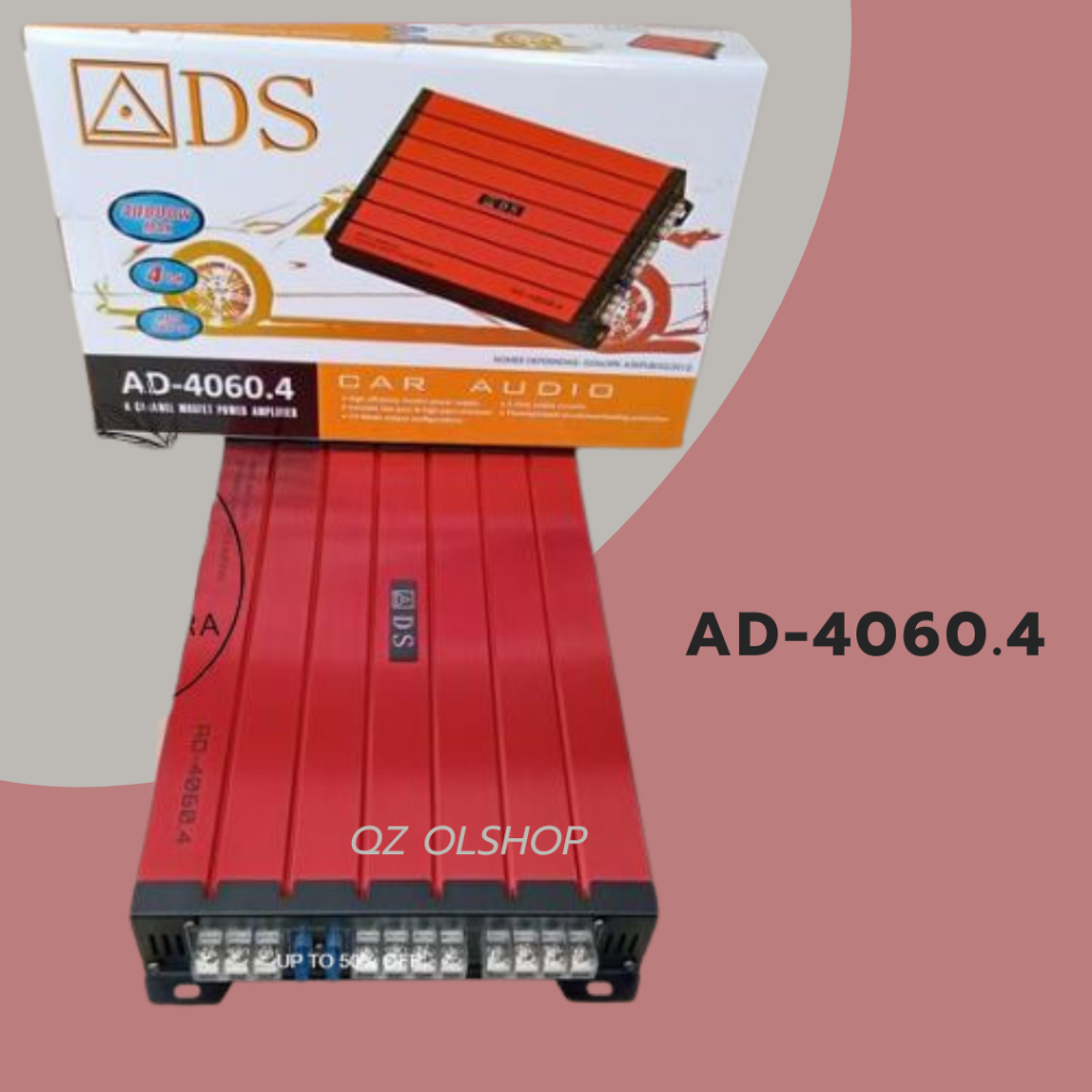 power audio mobil 4 channel ADS HIGH QUALITY