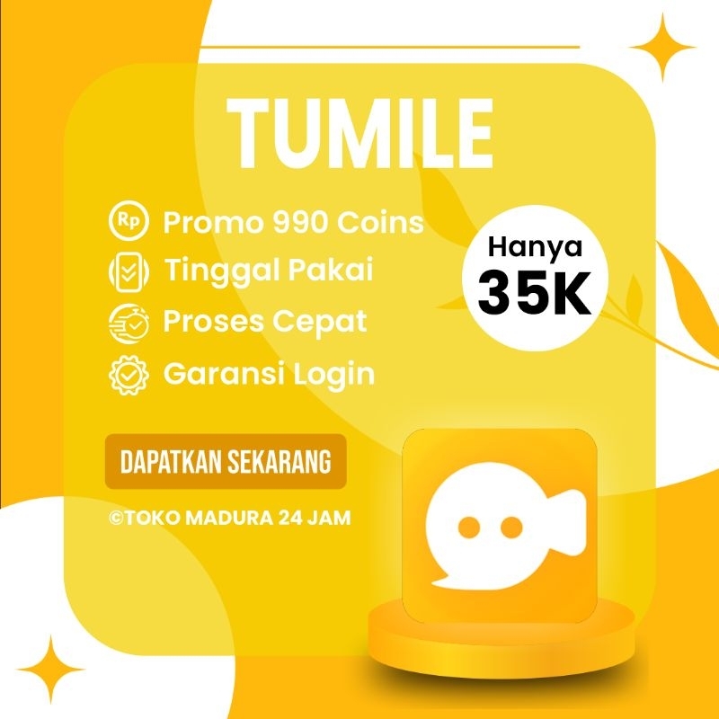 AKUN TUMILE TERMURAH TINGGAL PAKAI