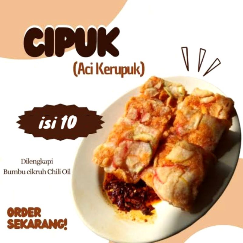 

CIPUK JABRIG ACI KERUPUK ISI 10 GURIH KRIUK KRIUK CHILI OIL
