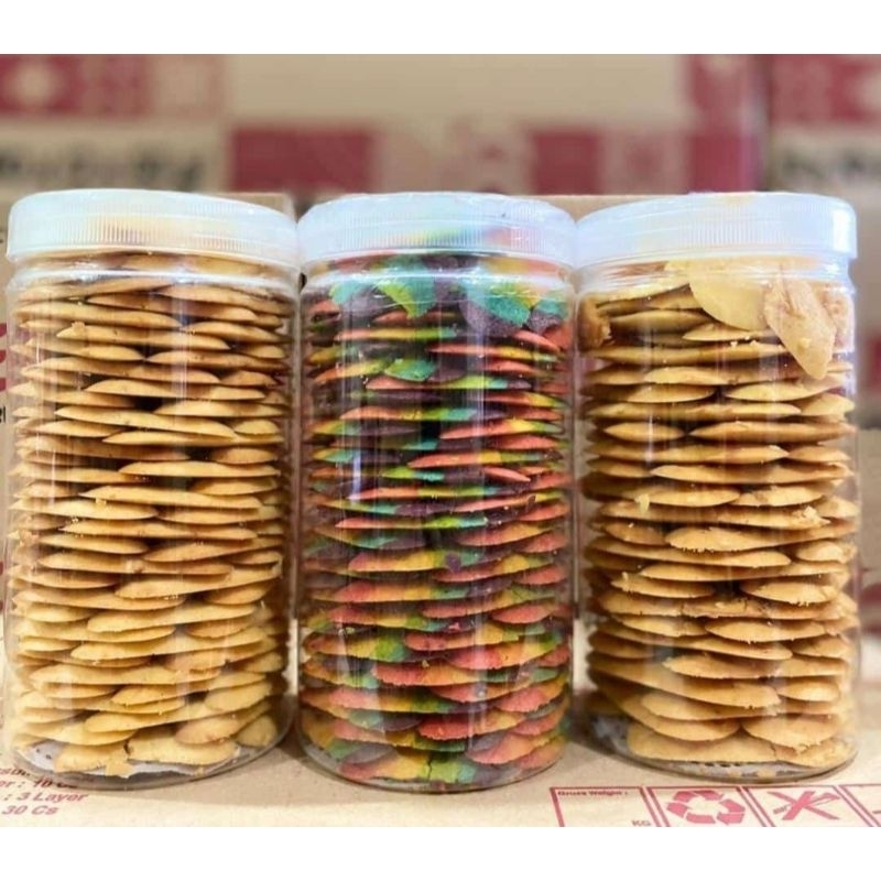 

KueKering Lidah Kucing toples 1000ml Kue Lebaran/Kue Kering