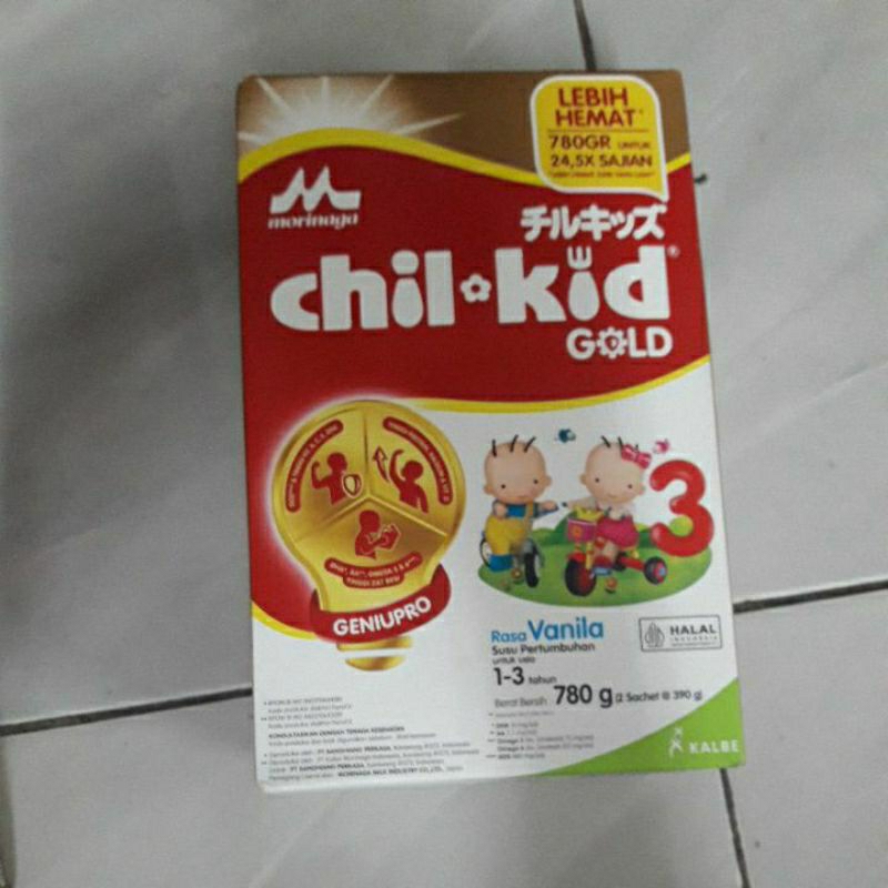 

Chilkid tahap 780gr vanila exp ags 2025