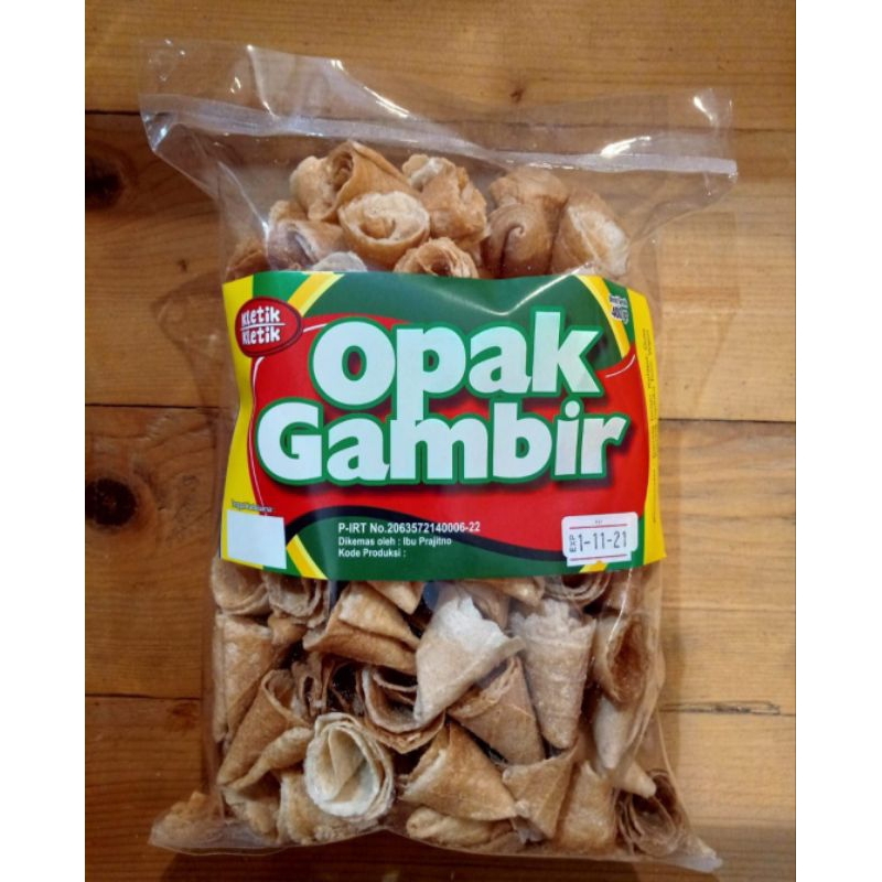 

OPAK GAMBIR BU PRAJITNO