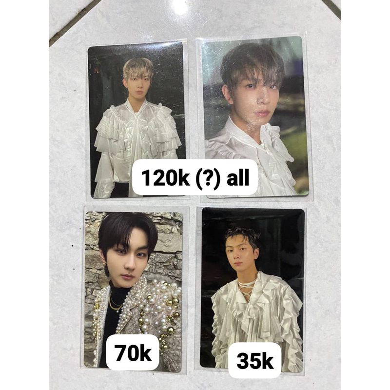 Official Heeseung, Jay, Jungwon Photocard ENHYPEN Dark Blood Half, Wevers Ver.