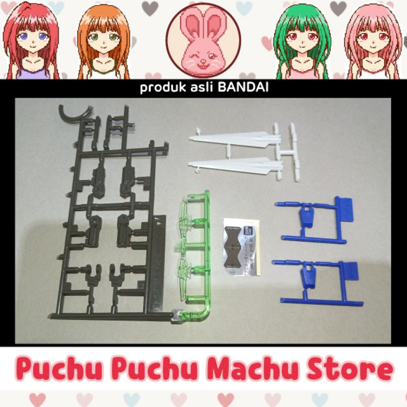 Part Weapon Sword (GN Sword II) dari HG HGGBM 1/144 GUNDAM 00 DIVER ARC (asli BANDAI) Gundam Build M