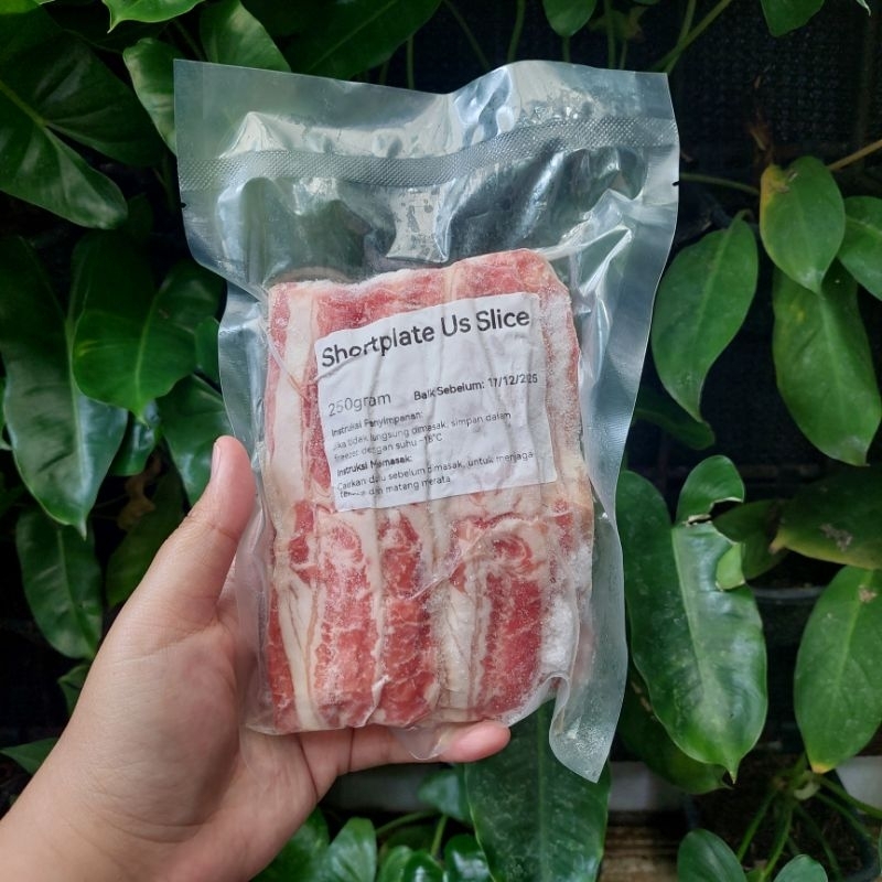 

Beef Slice Shortplate US Premium 250 Gram