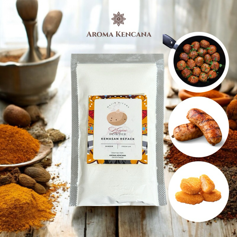 Konjac Binder – Bahan Pengikat Alami untuk Bakso, Nugget, & Produk Vegan