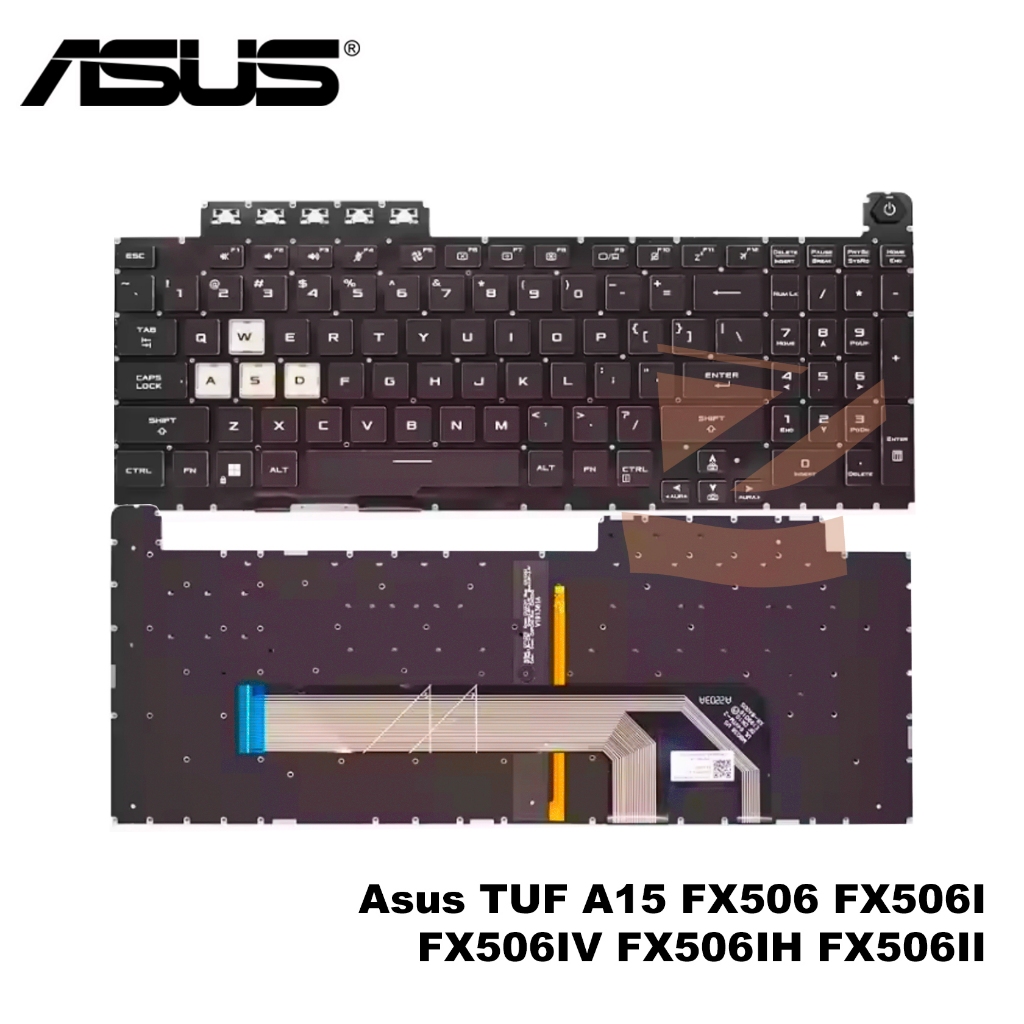 Laptop Keyboard Asus TUF A15 FX506 FX506I FX506IV FX506IH FX506II