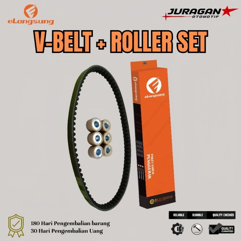 ELangsung V-Belt + Roller Set K97 EPDM Honda PCX & 150 ADV 150