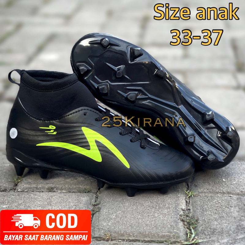 Sepatu Sepakbola Ortus/ Sepatu Bola Ortuseight Anak laki laki gread Original ukuran 33 34 35 36 37 u