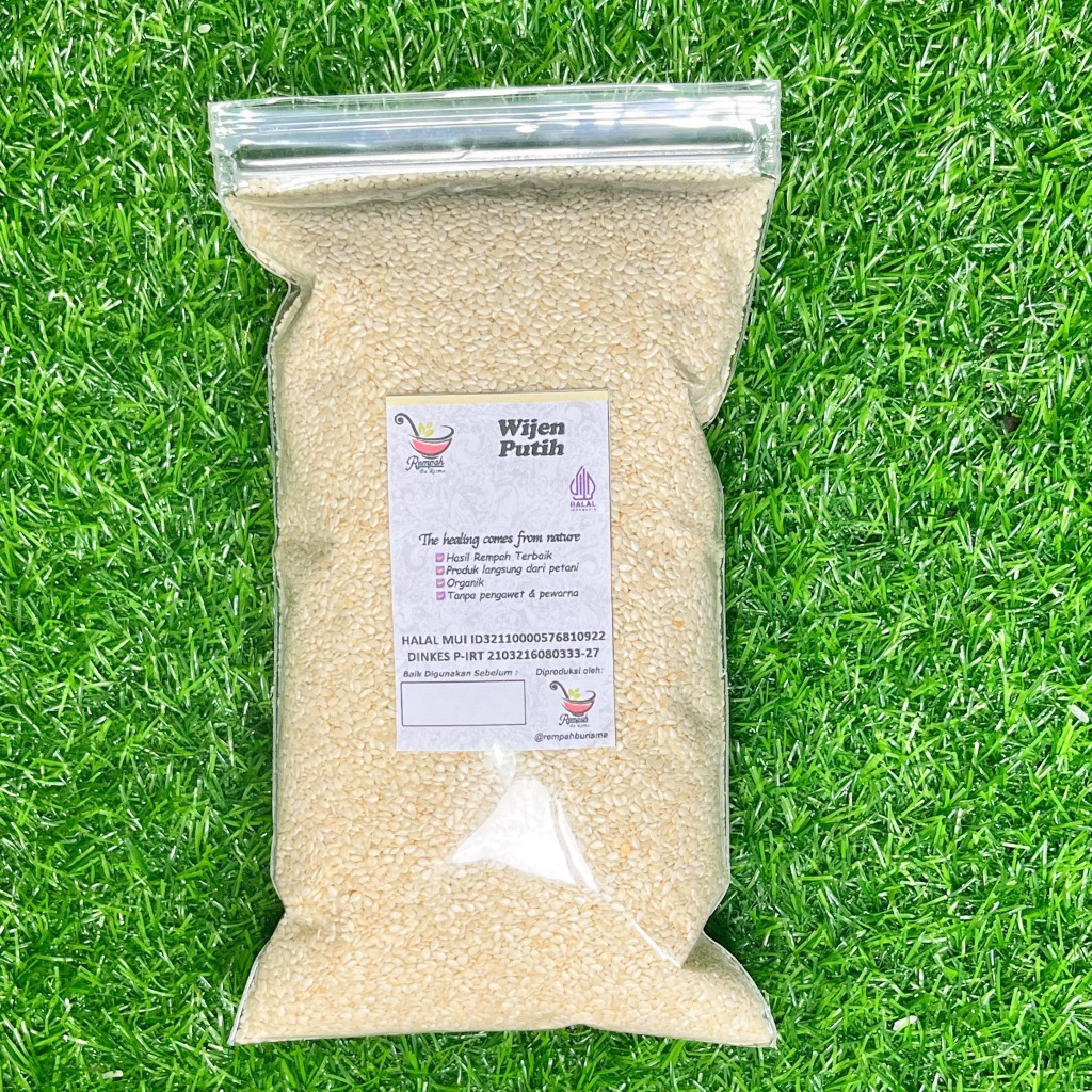 

Wijen Putih White Sesame Seeds Rempah Bu Risma