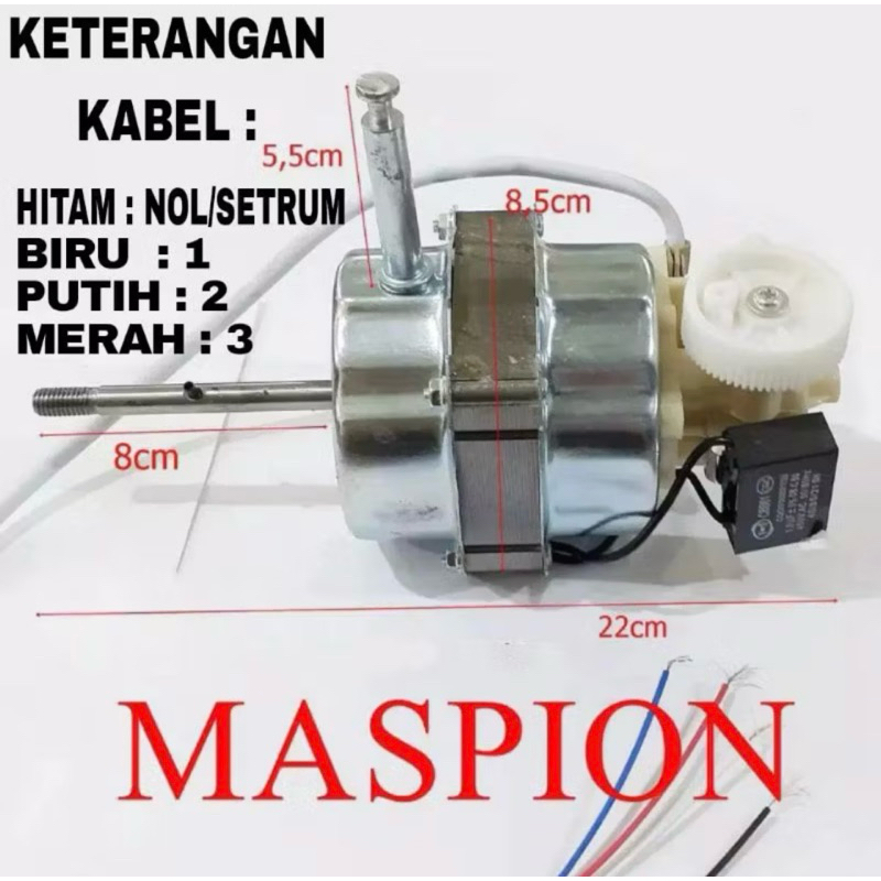 Dinamo Kipas Angin Maspion Berdiri 16”